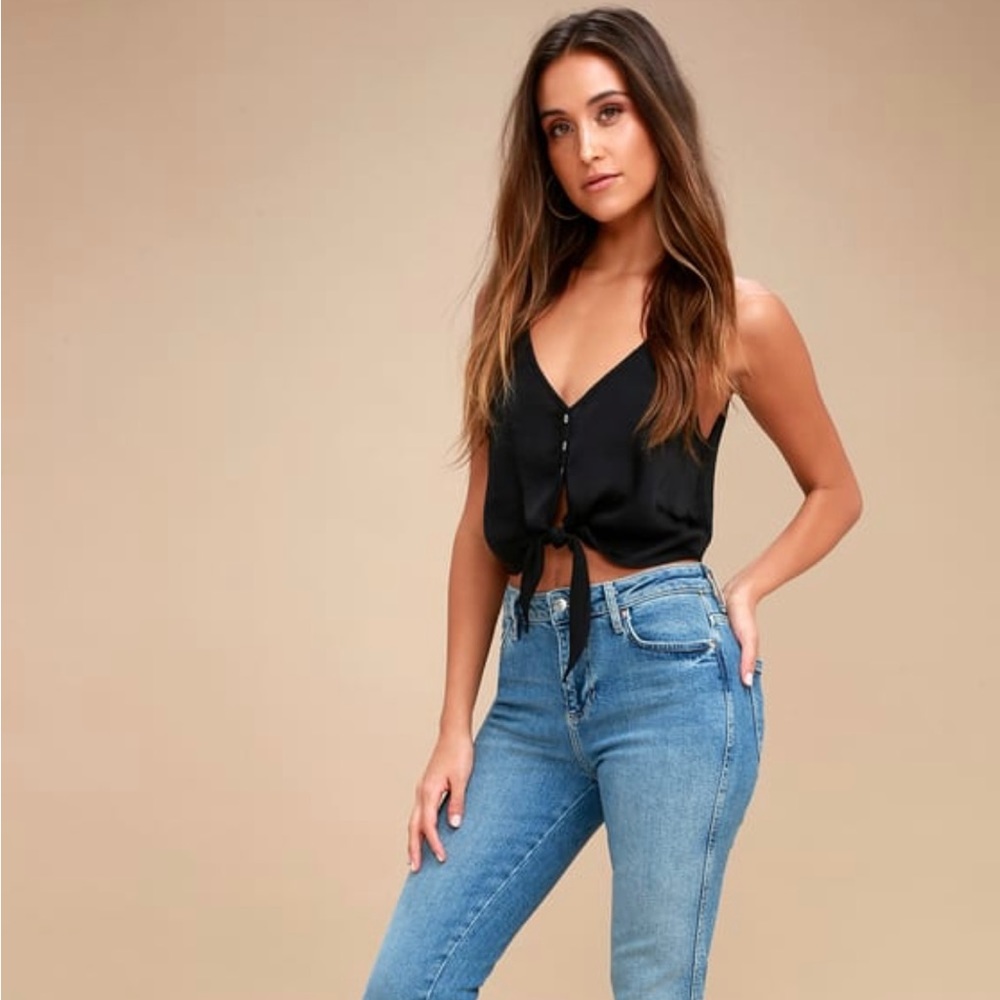 Free people crop tank top